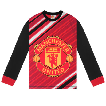 Manchester United pijamale de copii Long black
