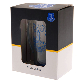 FC Everton pahare Stein Glass Tankard