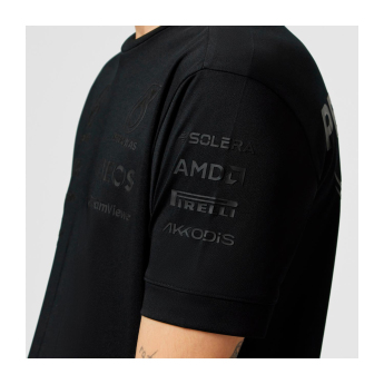 Mercedes AMG Petronas tricou de bărbați stealth black F1 Team 2023