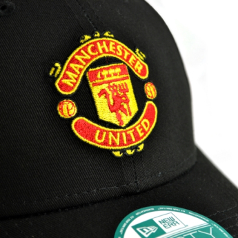 Manchester United șapcă de baseball New Era 9Forty Black