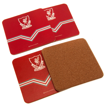 FC Liverpool suport pentru oală 4pk Retro Coasters