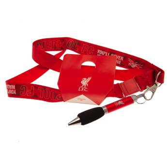 FC Liverpool șnur pentru gât cu stilou red YNWA