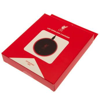 FC Liverpool Încărcător wireless cu iluminat LED Liverbird