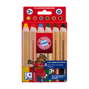 Bayern München creioane colorate 6 jumbo