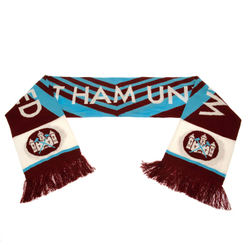 West Ham United eșarfă de iarnă Retro 1976