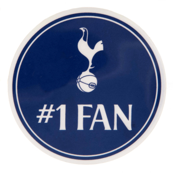 Tottenham Hotspur abțibild Single Car Sticker No. 1 Fan