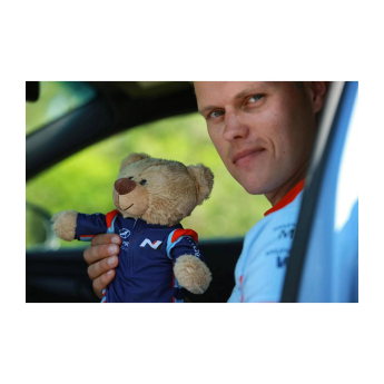 Hyundai Motorsport ursuleț de pluș overalls small 2023