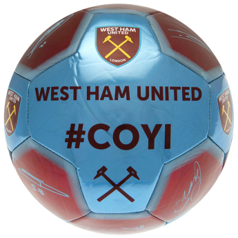 West Ham United balon de fotbal Sig 26 Football - Size 5