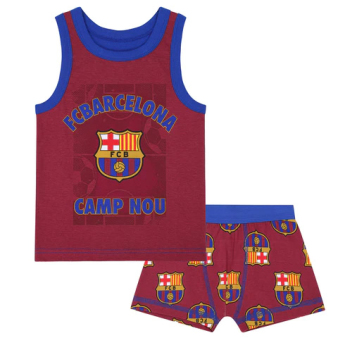 FC Barcelona set de copii Vest Boxer