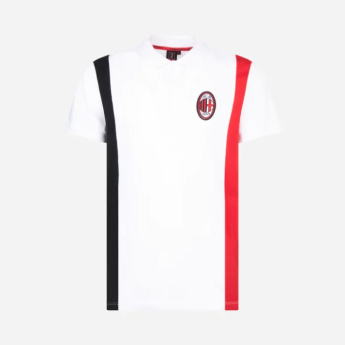 AC Milan tricou polo Logo white