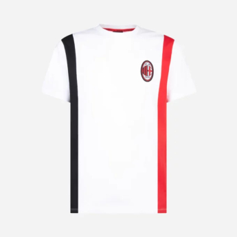 AC Milan tricou de bărbați Logo white