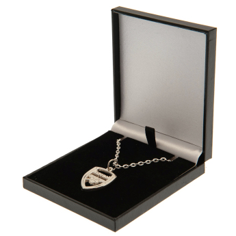 FC Arsenal colier Silver Plated Boxed Pendant CR