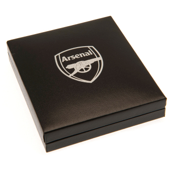 FC Arsenal colier Silver Plated Boxed Pendant CR