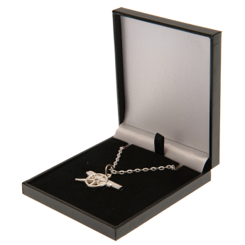 FC Arsenal colier Silver Plated Boxed Pendant GN