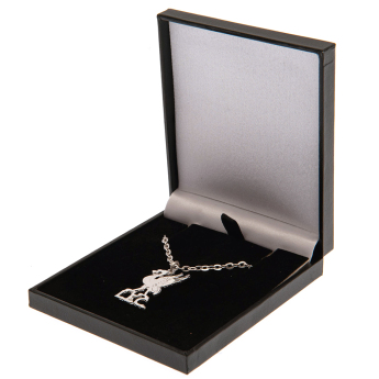 FC Liverpool colier Silver Plated Boxed Pendant LB