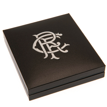 FC Rangers colier Silver Plated Boxed Pendant