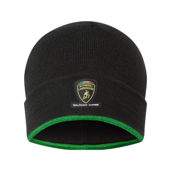 Lamborghini căciulă de iarnă Squadra Corse black 2023