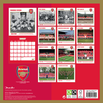 FC Arsenal calendar 2024 Legends