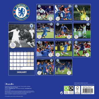 FC Chelsea calendar 2024 Legends