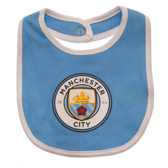 Manchester City bavetă de copii 2 Pack Bibs ES