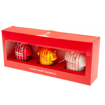 FC Liverpool decorațiuni de Craciun 3pk Shirt Decorations
