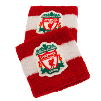 FC Liverpool manșete sport 2 soft cotton sweatbands