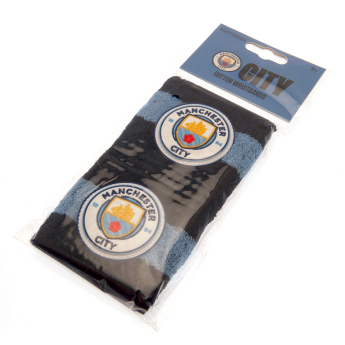 Manchester City manșete sport 2 soft cotton sweatbands
