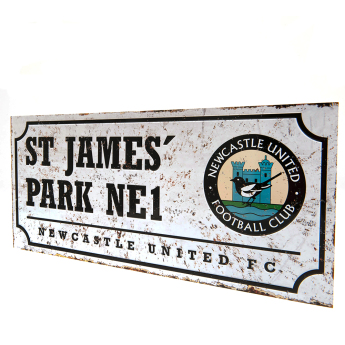 Newcastle United semn pe perete Street Sign Retro