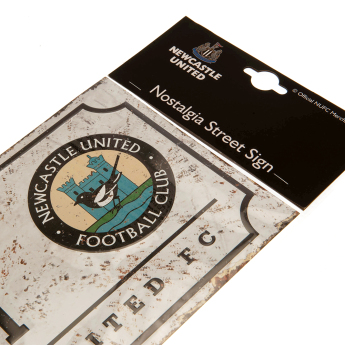 Newcastle United semn pe perete Street Sign Retro