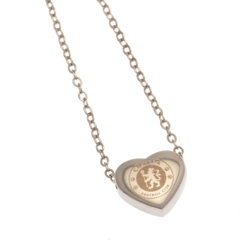 FC Chelsea colier Stainless Steel Heart Necklace