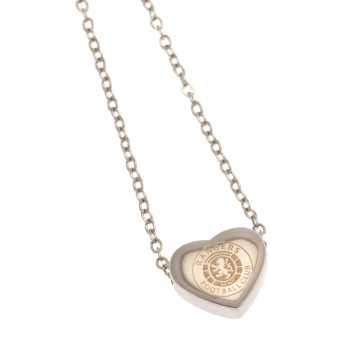 FC Rangers colier Stainless Steel Heart Necklace