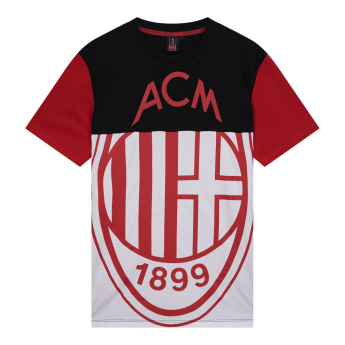 AC Milan tricou de bărbați Big Logo colour