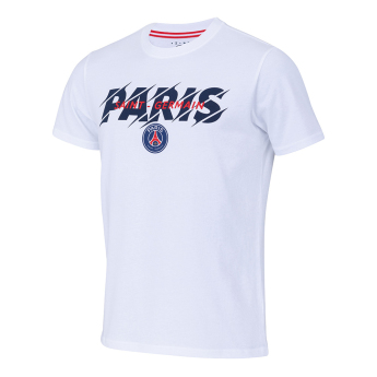 Paris Saint Germain tricou de bărbați Slogan white