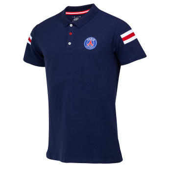 Paris Saint Germain tricou polo Sleeve Stripe blue
