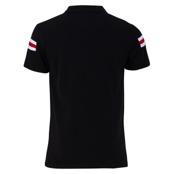Paris Saint Germain tricou polo Sleeve Stripe black