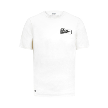 Formula 1 tricou de bărbați Austin RS white 2023
