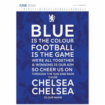 FC Chelsea calendar Deluxe 2024