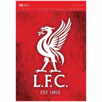 FC Liverpool calendar Deluxe 2024