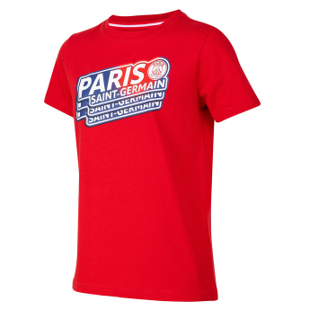 Paris Saint Germain tricou de copii Repeat red