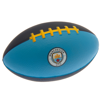 Manchester City mini minge fotbal american navy blue and sky blue