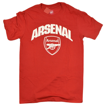 FC Arsenal tricou de bărbați Wordmark red