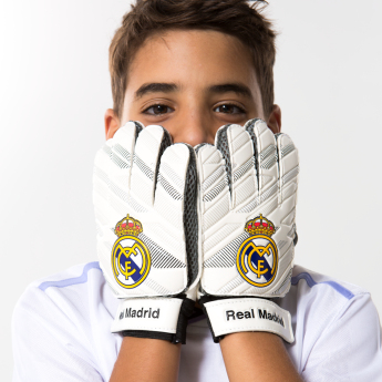 Real Madrid mănuși de portar pentru copii white