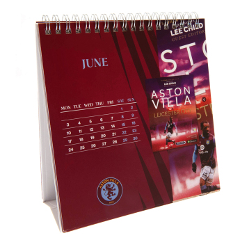 Aston Villa calendar de birou 2024