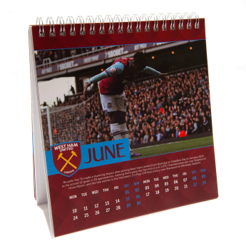 West Ham United calendar de birou 2024