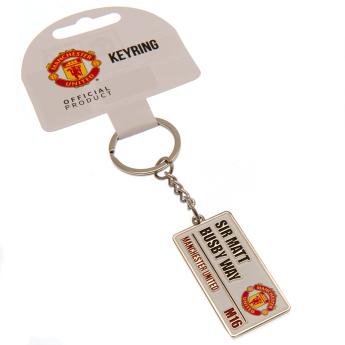 Manchester United breloc Embossed Street Sign