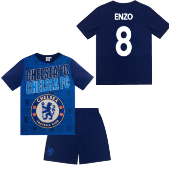 FC Chelsea pijamale de copii Text Enzo