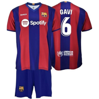 FC Barcelona set de copii replica 23/24 Home Gavi