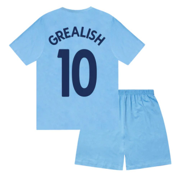 Manchester City pijamale de copii Text Grealish
