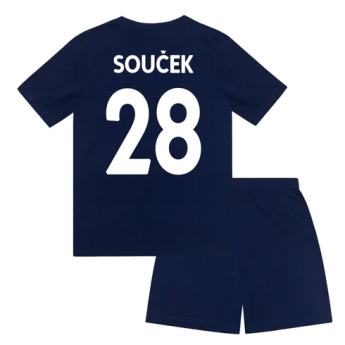 West Ham United pijamale de copii Text Souček