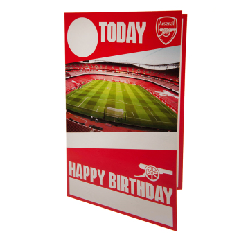 FC Arsenal felicitare cu abțibilduri, urare La mulți ani Hope you have a brilliant day